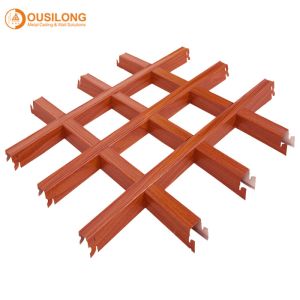 Special Design Triangle Aluminium Profile Suspended Ceiling Decorative False