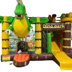 Cheap Clown Fun Park Inflatable Castle with PVC Material and Accessory Packing Bag Included for sale