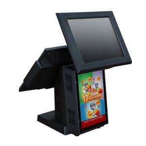 Dual-screen Payment Kiosk HDD-580 with Android 8GB eMMC and WIN 32GB/64GB/128GB
