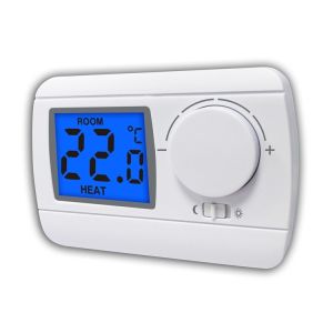 Wired Non Programmable Gas Boiler Thermostat With NTC Sensor 230V