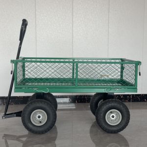 86*46*51cm Garden Wagon Cart with Pneumatic Wheels Delivery Time 15-20 Days
