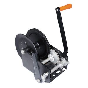 Windlass Hand Lifting Winch Steel Manual Hand Winch With Single Double Speed