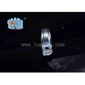 Malleable Iron Pipe Clamp , IMC Conduit And Fittings One Hole Conduit Strap