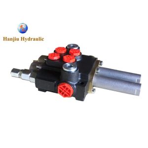 Hydraulic Control Valves 40Liters Directional Manual Valves Trackloader