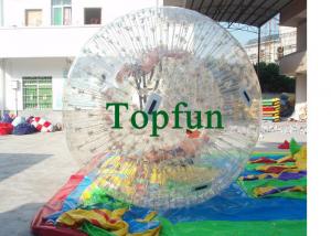 China PVC Clear Inflatable Zorb Ball / Inflatable Human Hamster Ball For Inflatable Zorb Ramp  on sale