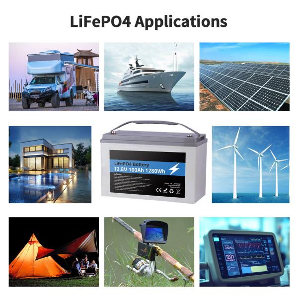 CLF lifepo4 lithium battery 12v Lifepo4 12.8v 100ah Battery Pack Solar Lithium Battery For Solar System Rv Electric Car