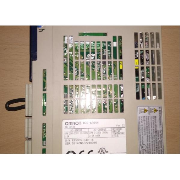 Quality Omron R7D-AP04H AC Servo Driver 5.5amp 1 Phase 200-230vac 50 / 60hz Output wholesale