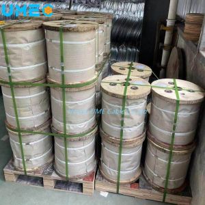 7/1.57mm Greased Galvanized Steel Wire Core Strand for ACSR Dog Overhead and