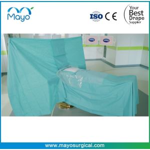 China Protect Plus Surgical Laparoscopy Drape Set With Collection Pouch on sale
