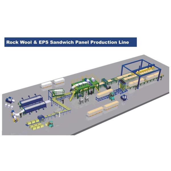 Tile Wood Roof Panel Making Machine / PU Sandwich Panel Roll Forming Machine