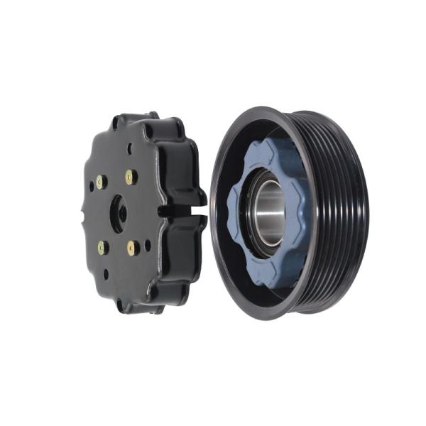 Car Fitment Audi 7SEU16C Auto AC Compressor Pulley Clutch Kit 7PK 120MM 12V for A8 4.2