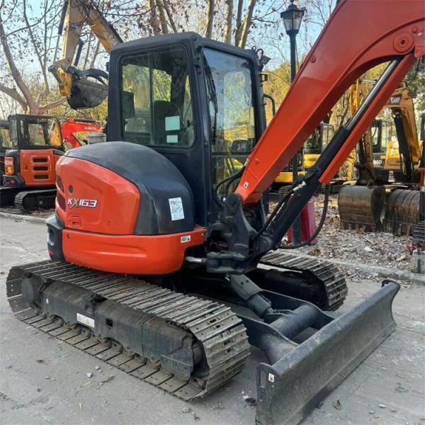 Second Hand Kubota KX163-5 Diggers 5000KG Used Small kubota Excavator