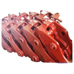 Mini Excavator Hydraulic Quick Coupler Hitch Attachment With Closed Lifting Hook