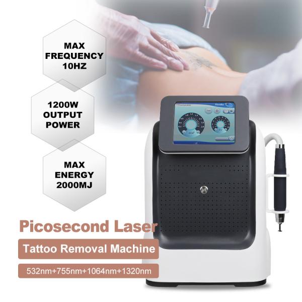 Quality Portable Pico Laser Machine Device Pigment Tattoo Removal Carbon Peeling Beauty Device wholesale