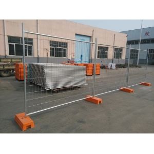 Elegant Design Temporary Security Fencing With 1800mm 2000mm 2100mm Panel Height