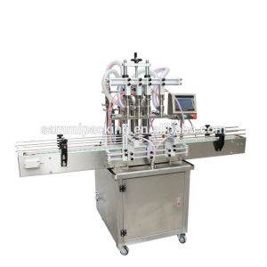 Automatic Overflow Liquid Bottle Filler For Beverage Juice