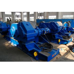 High Rigidity Heavy Duty Rotator , Welding Rack With Steel Wheel