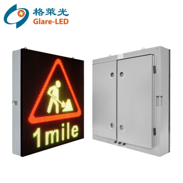 Quality Outdoor IP65 Waterproof Variable Message Sign with 16*8 Resolution and 12000 Brightness VMS LED Display wholesale