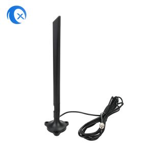 China 2.4G 5 DBi 5g 5.8g WiFi Omnidirectional Magnet Mount Antenna With SMA Connector For Network Card on sale