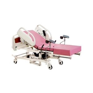 Remote Controller Medical Maternity Bed With Telescopic Working Table