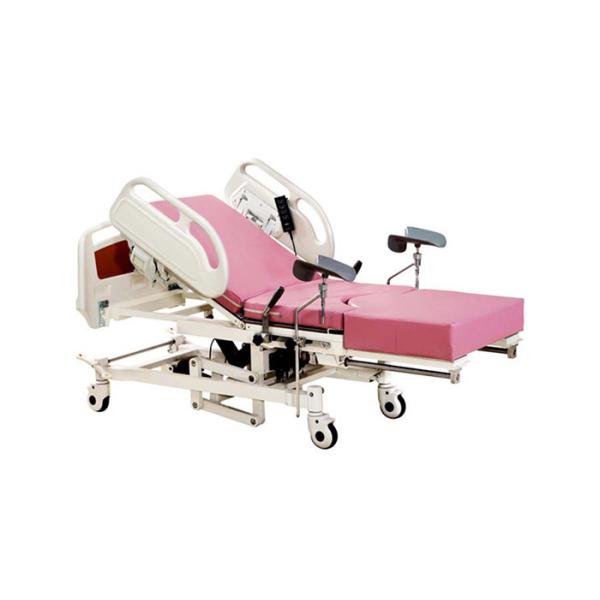 Quality Remote Controller Medical Maternity Bed With Telescopic Working Table wholesale
