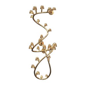 Art And Functional Design Customized Modernist Brass Chandelier 110 - 240V