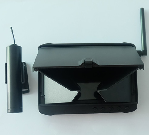 2.4GHz Wireless Endoscope Inspection Camera + Outdoor 5inch Wireless DVR Monitor