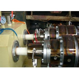 China High Output Conical Double Screw Plastic Pipe Production Line 380-700KG/H on sale