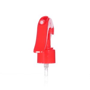 Red Color Appearance 24 / 410 All Plastic Mini Trigger Sprayer Used For Cleaning