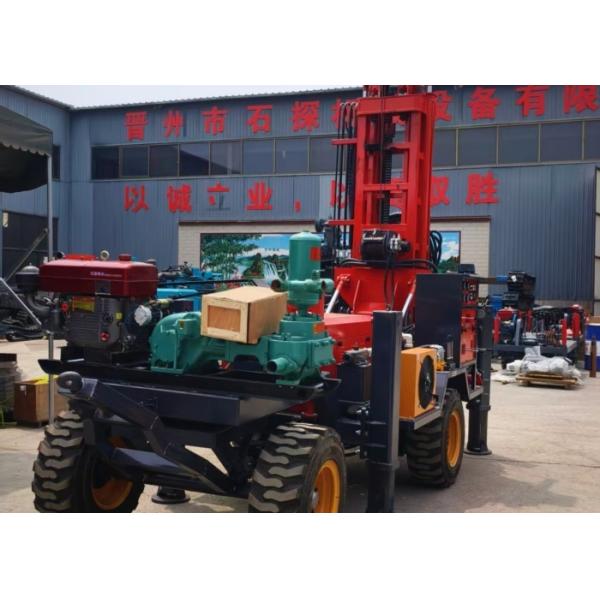 ST 300 Pneumatic Drilling Rig with 7500Nm Rotation Torque for Rocky Layer
