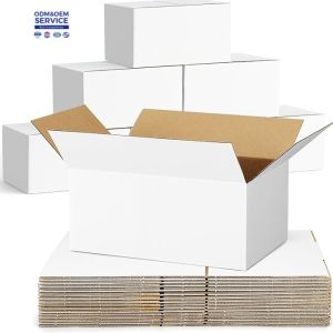 China Recyclable Sturdy Cardboard Shipping Boxes Wholesale Corrugated Boxes Cardboard Paper Packaging Box on sale