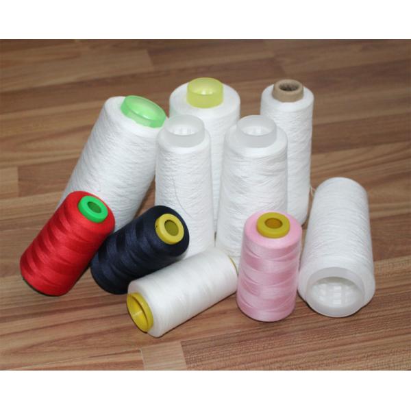 Z / S Twist Raw White 20s-60s 100% Polyester Yarn for Sewing Thread OEM Manufacturer