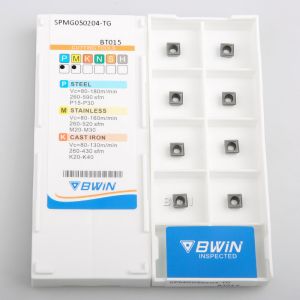 Carbide U Drill Insert Spmg050204 Indexable Cutter Tool Spmg 060204