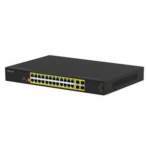 L2+ Managed Rack Mount 24-Port 10/100/1000T + 4-Port 1000X SFP Ethernet Switch