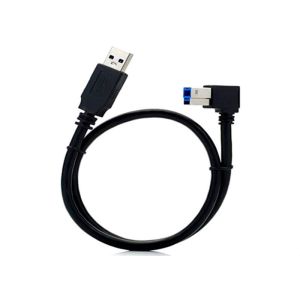 USB 3.0 Camera Right Angle USB Cable 24K Gold Plated Connector 6 Layers Shield