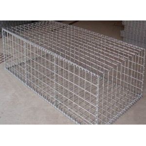 Cheap 3.0MM *1M*1M*2M*100MM*100MM Gabion Retaining Wall Construction 3.5mm Wire Gauge for sale
