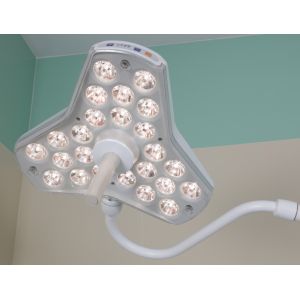 Double Arm LED Surgical Shadowless Lamp 5000K Double Dome