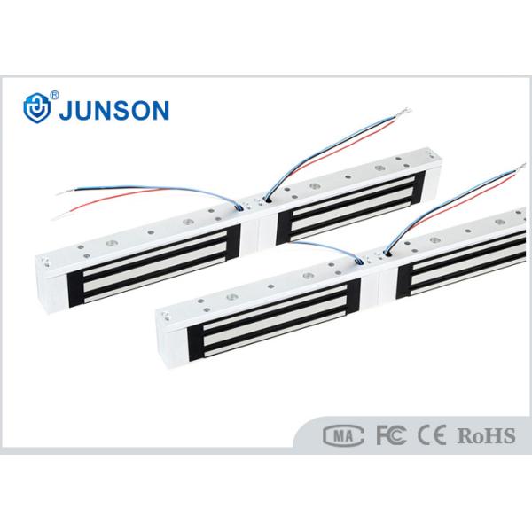 Quality Zinc Finishes Fail Safe Magnetic Lock , 300lbs 12v Magnetic Lock JS-180D Durable wholesale