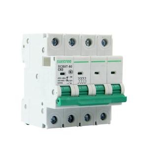 Cheap 25A MCB AC SCB8T-80H Mini Circuit Breakers for sale