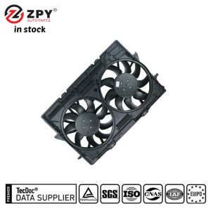ZPY 95B121003E dual electric fan with shroud improved for Volkswagen