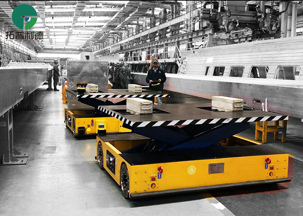 Quality Factory 5t Material Transfer Steerable Electrical Autonomous AGV wholesale