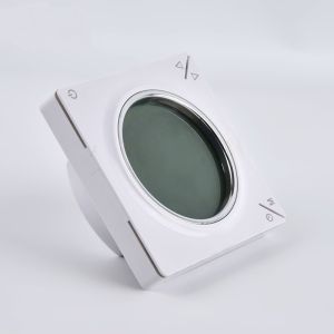 7 Weekly Programming Digital Heating Thermostat Round Wireless Boiler Thermostat