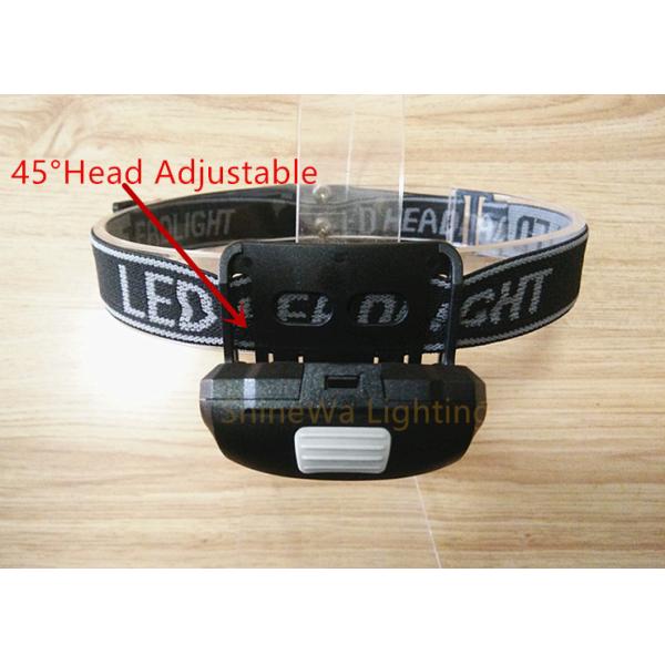 Black High Lumen Led Headlamp Powerful Ultra Bright COB LED Battery Headlight
