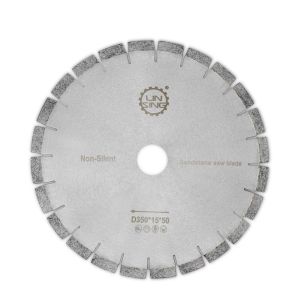 High Frequency Brazed D1500mm Diamond Saw Blade for Sandstone Wood Cutting