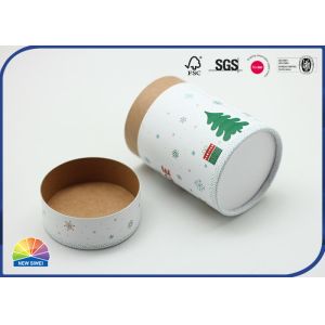 4c Print Custom Size Paper Packaging Tube Eco Friendly Candle Printing Packing