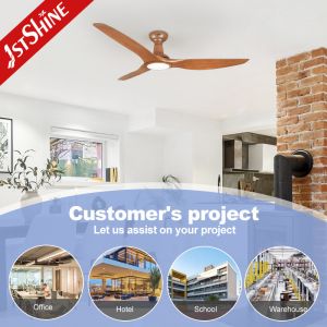 110-240V/50Hz-60Hz Mulit Colors Copper LED Ceiling Fan Light with Remote Control