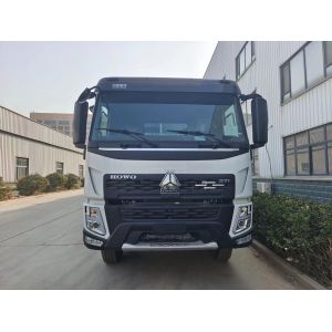 SINOTRUK Howo Tipper Dump Truck LHD 6X4 371HP In White Color