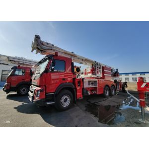 6×4 Euro 6 Emission Aerial Work Platform Fire Vehicle with 22m Aerial Ladder
