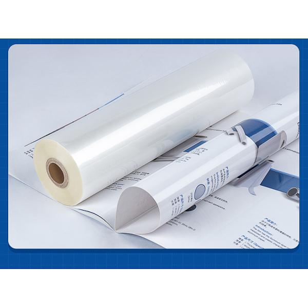 BOPP Thermal Laminating Glossy Film EVA Pre-coated 18micron Custom Width and Length Film for Flexo & Graphic Printing