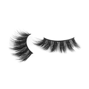Natural Black Silk Strip Lashes , Handmade 3D Silk Lashes